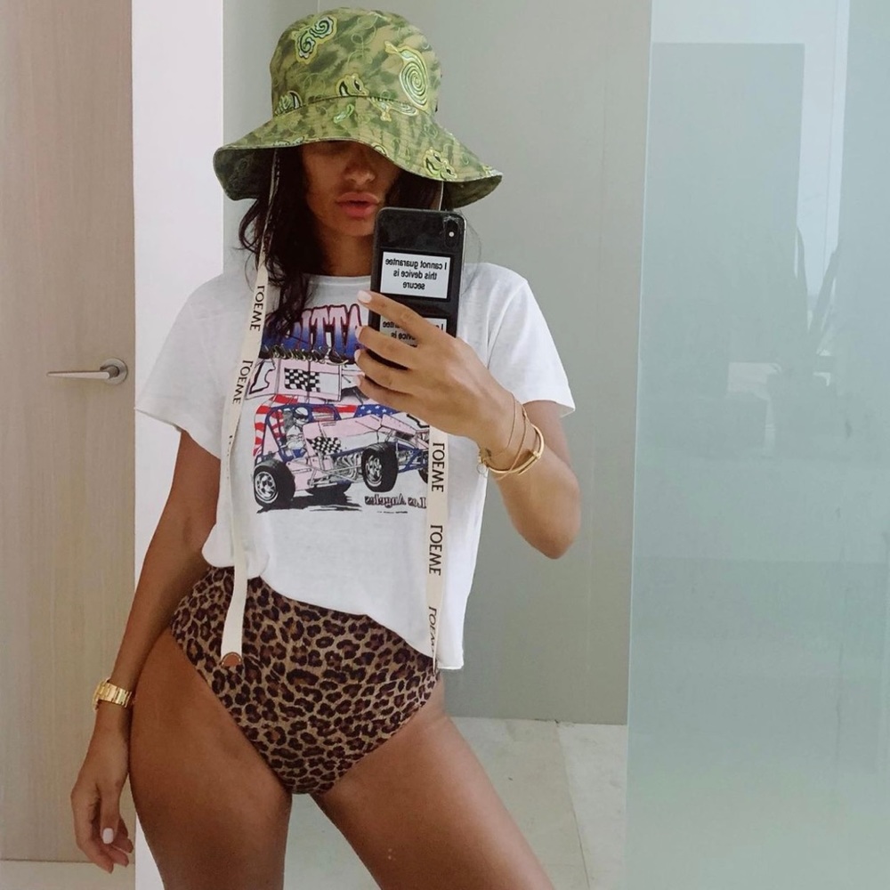 Loewe Green Bucket Hat